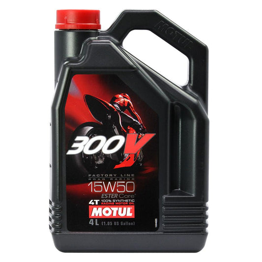 MOTUL 300V Factory Line Road Racing 15W50 - 4 Litre