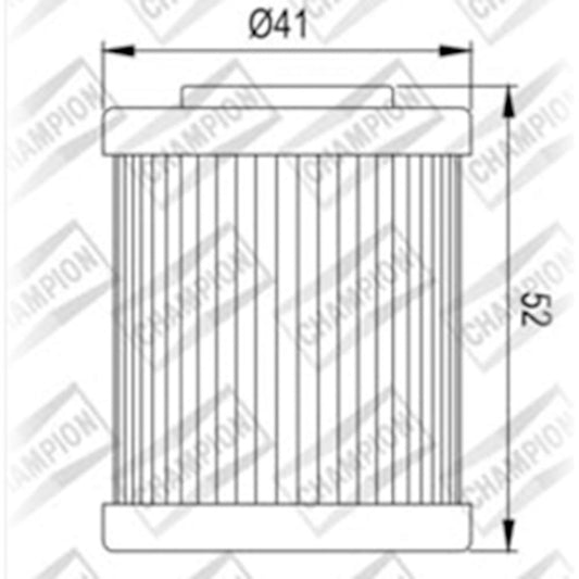 Champion Oil Filter Element - COF057