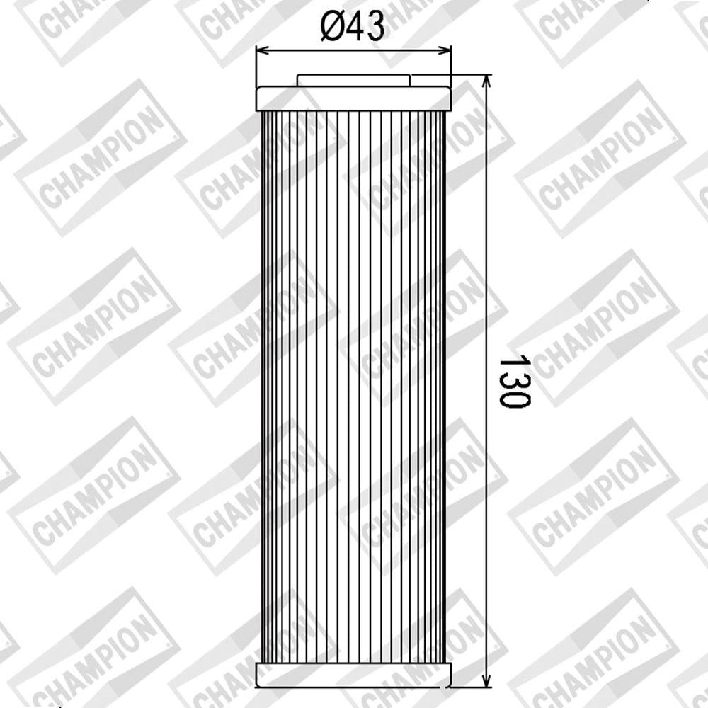 Champion Oil Filter Element - COF059