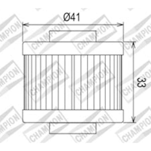 Champion Oil Filter Element - COF085