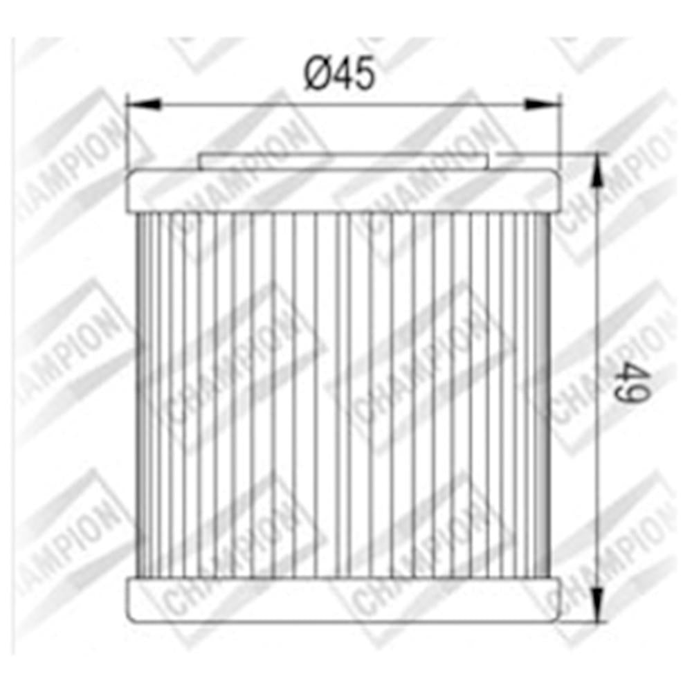 Champion Oil Filter Element - COF463