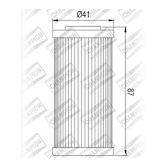 Champion Oil Filter Element - COF511