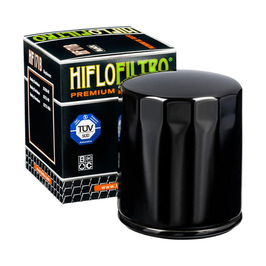 Hiflofiltro Oil Filter - HF171B Black