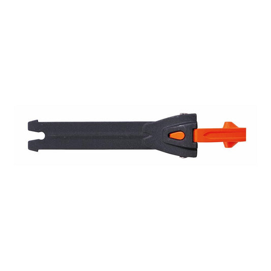 TCX SP: Toothed Band Alu Pull S 12.5cm Black/Orange Fluro (TBANDAS/NEOF)