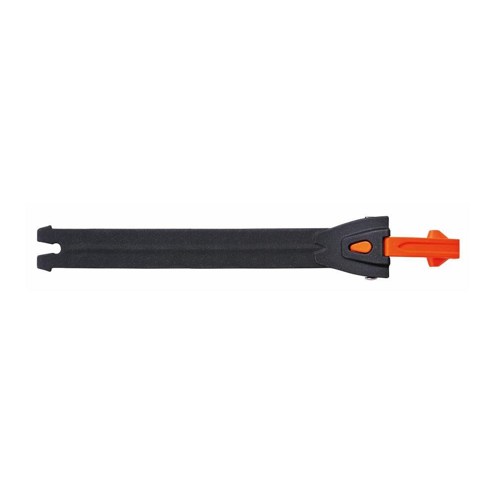 TCX SP: Toothed Band Alu Pull L 17.0cm Black/Orange Fluoro (TBANDAL/NEOF)