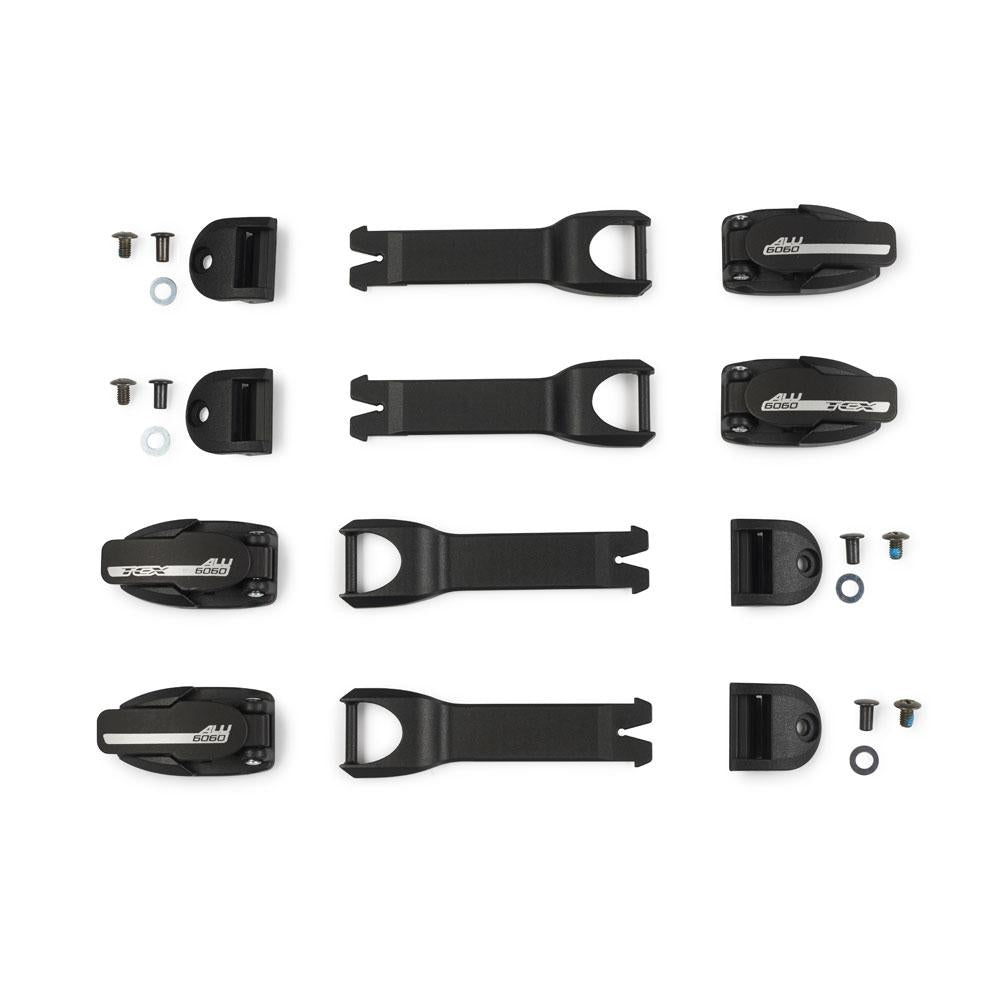 TCX SP: Aluminium Buckle Kit Buckle Black (2LEV3)