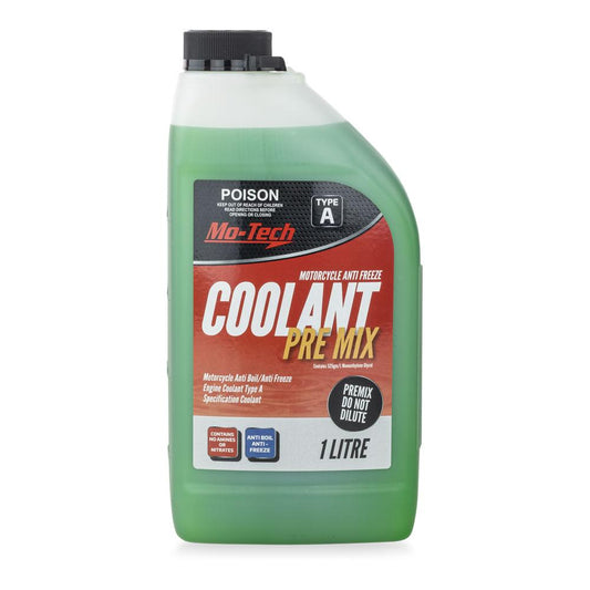 MO-TECH Pre Mix Coolant 1 Litre Ready to Use