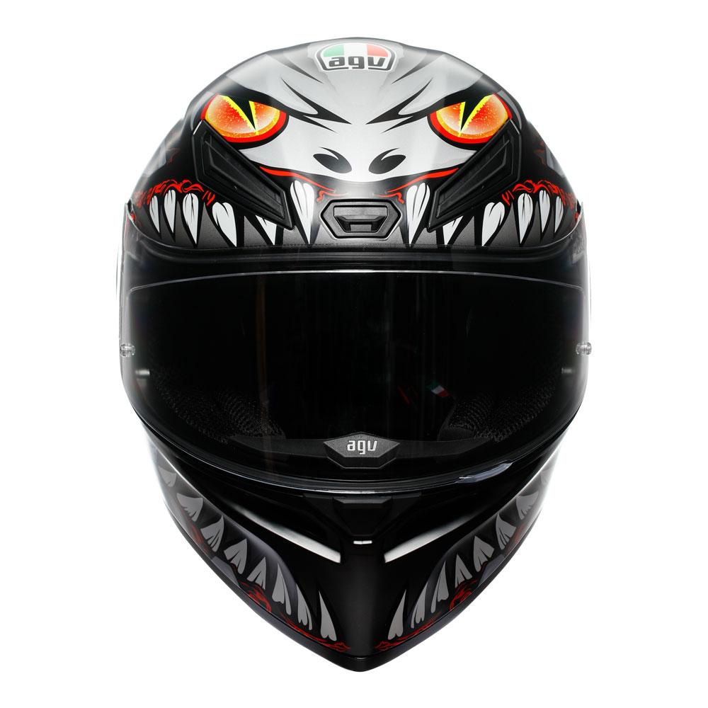 AGV K1 S - Lyzard Black/Grey/Red