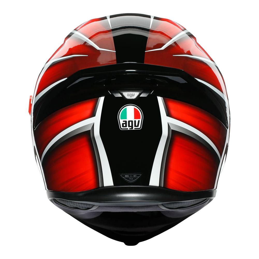 AGV K5 S - Tempest Black/Red