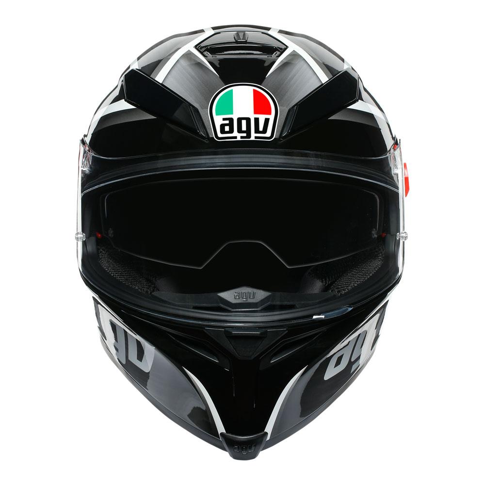 AGV K5 S - Tempest Black Silver