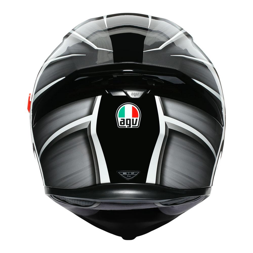 AGV K5 S - Tempest Black Silver