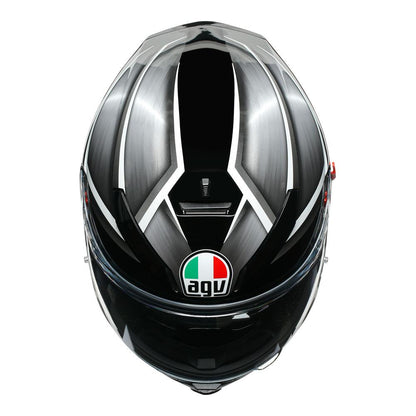 AGV K5 S - Tempest Black Silver