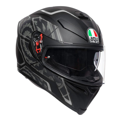 AGV K5 S - Tornado Matt Black/Silver