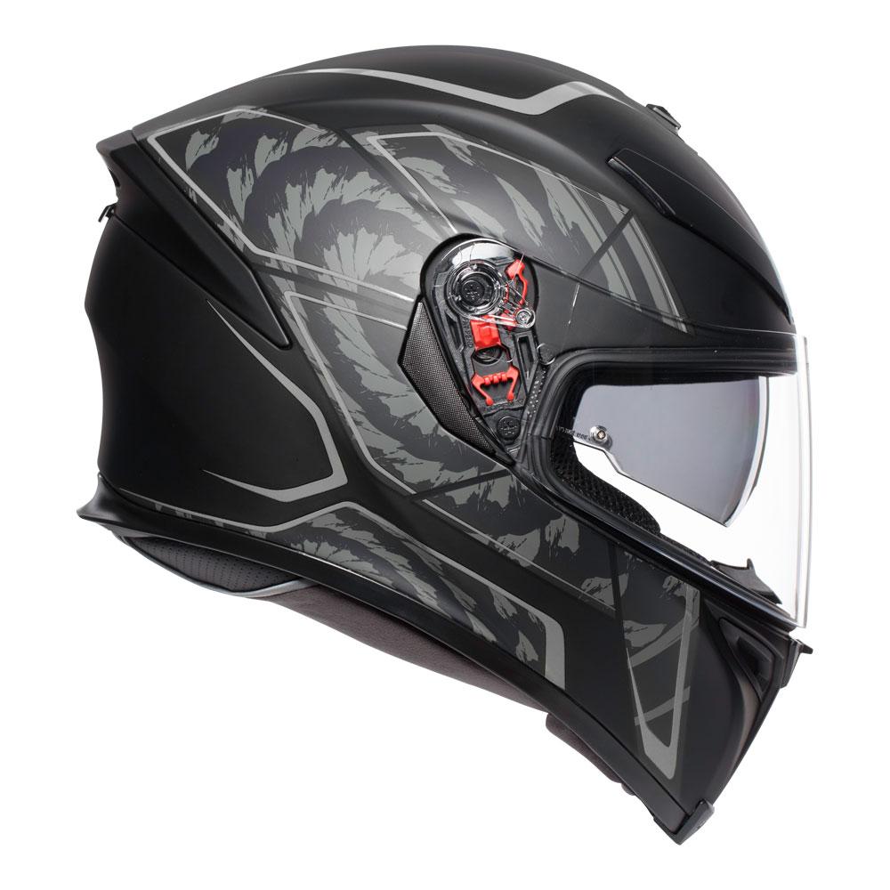 AGV K5 S - Tornado Matt Black/Silver