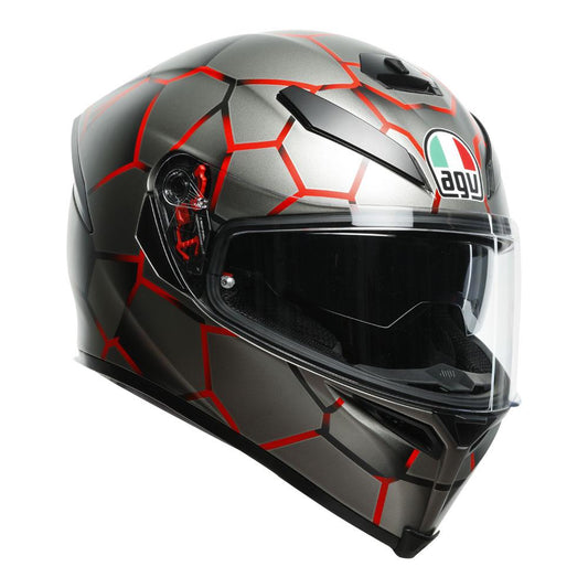 AGV K5 S - Vulcanum Red