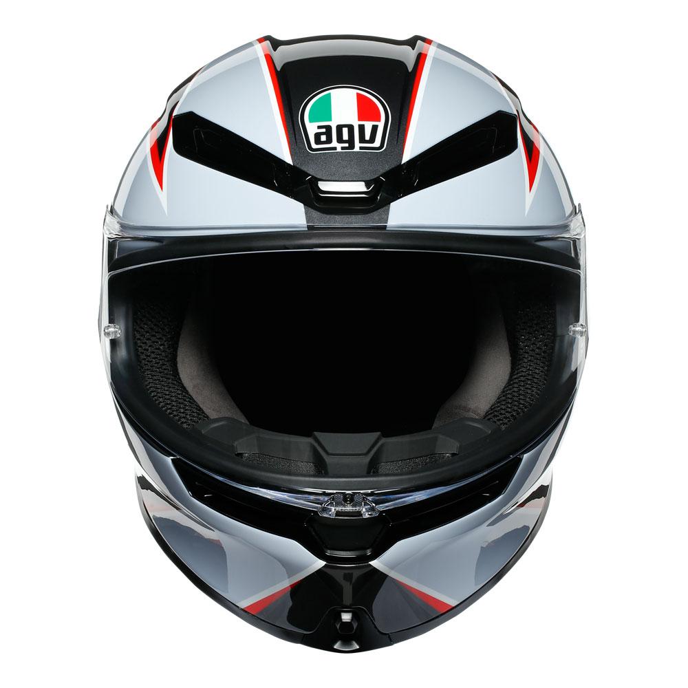 AGV K6 - Flash Matt Black/Grey/Red