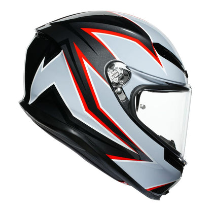 AGV K6 - Flash Matt Black/Grey/Red