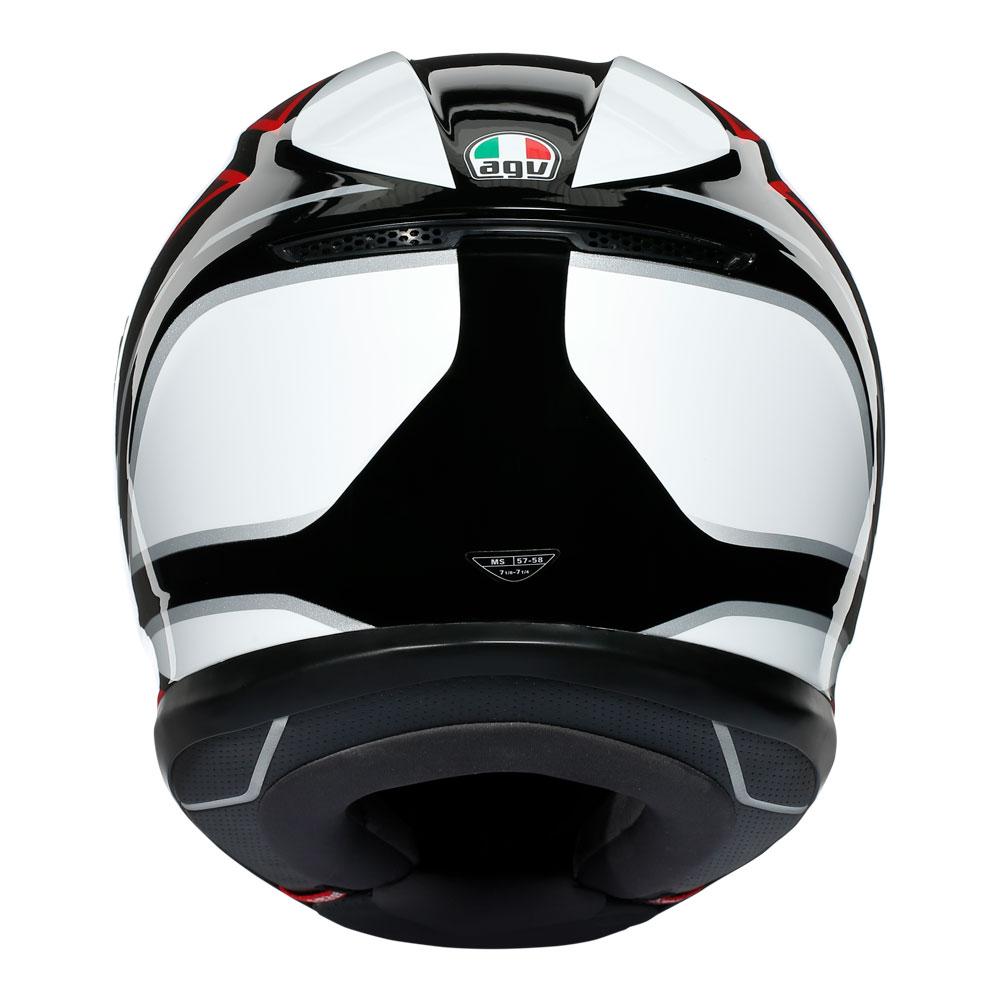 AGV K6 - Hyphen Black/Red/White