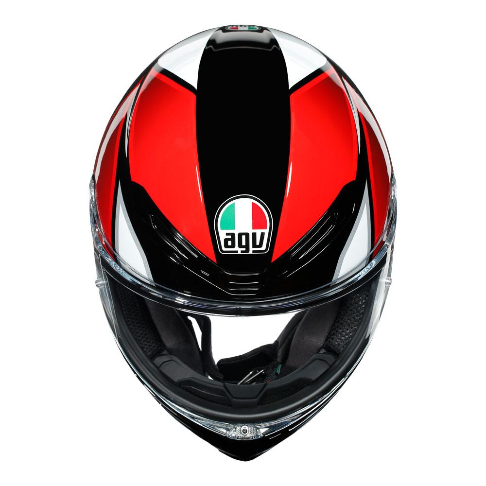 AGV K6 - Hyphen Black/Red/White