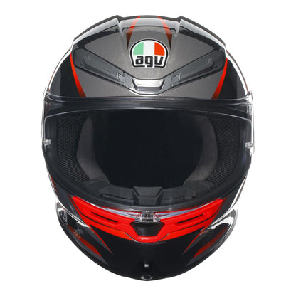 AGV K6 S - Slashcut Black/Red