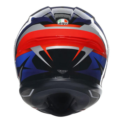 AGV K6 S - Slashcut Blue/Red