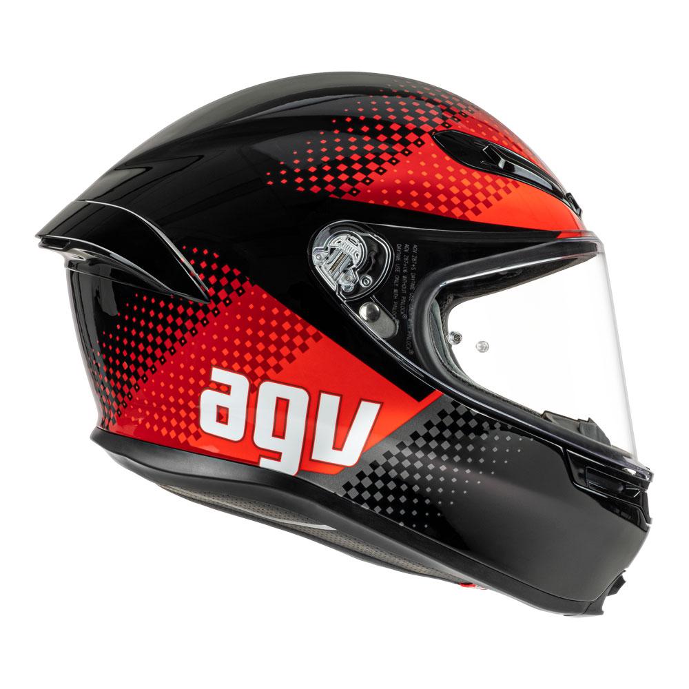 AGV K6 S - Fision Black/Red