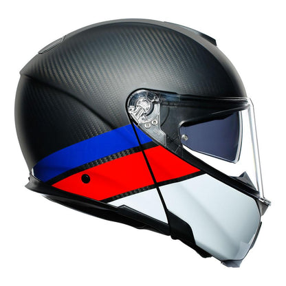 AGV Sportmodular Layer Carbon/Red/Blue