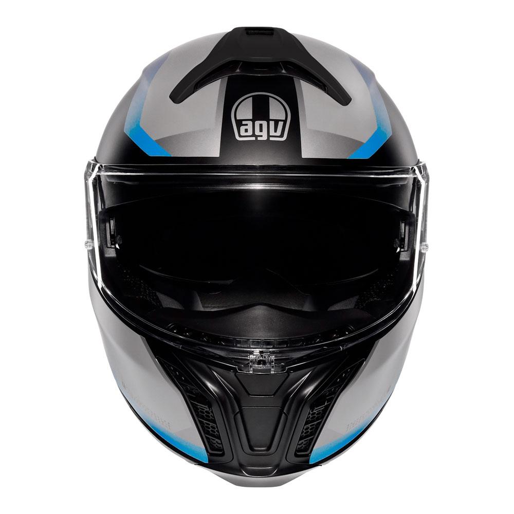 AGV Tourmodular - Stray Matt Black/Grey/Blue