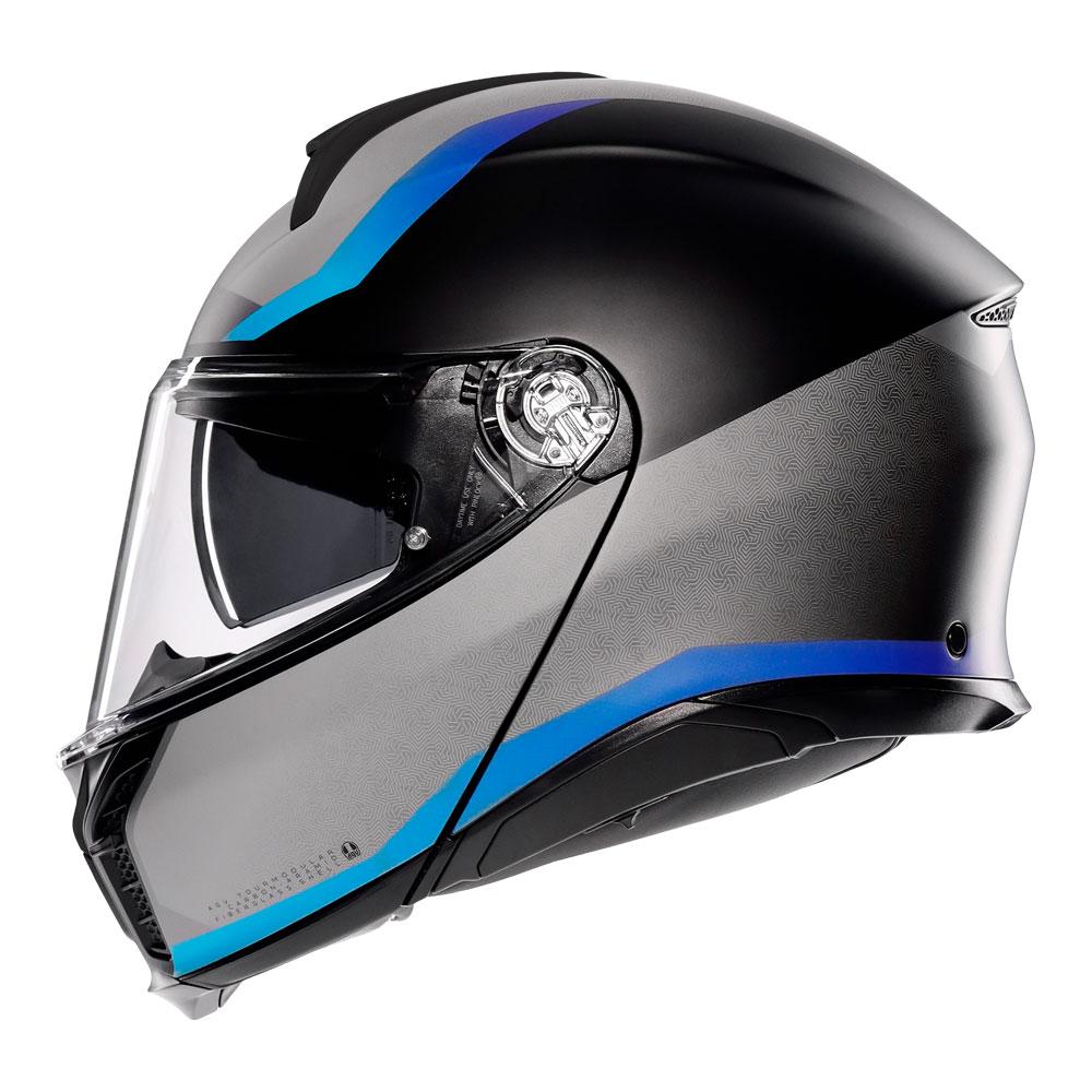 AGV Tourmodular - Stray Matt Black/Grey/Blue