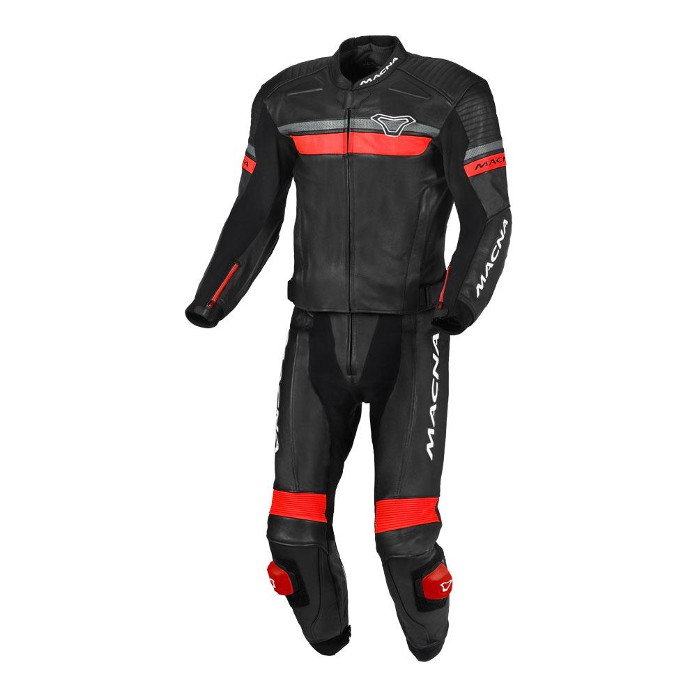 Macna Diabro Suit 2 Piece Black/Red