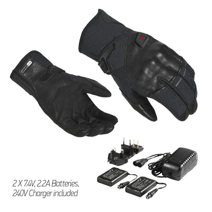 Macna E-Heated ERA RTX Gloves Battery Kit Black