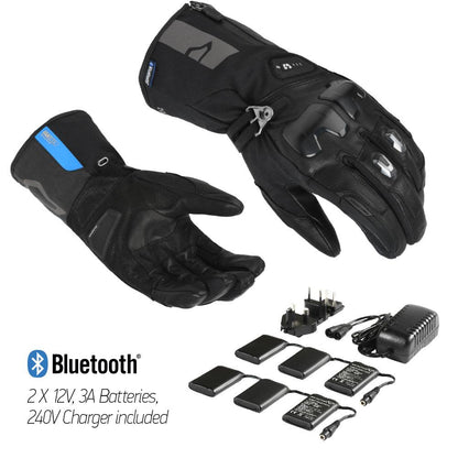 Macna E-Heated Progress 2.0 RTX Gloves Battery Kit Black