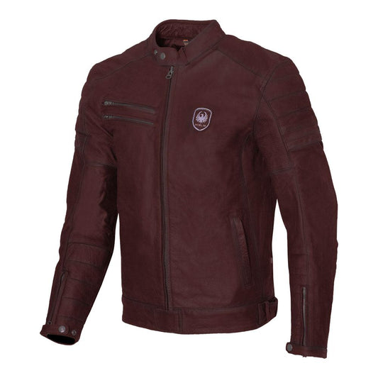 Merlin Alton II D30 Leather Jacket Oxblood