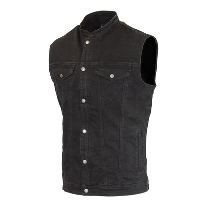 Merlin Club Demin Vest D30 Ghost Black