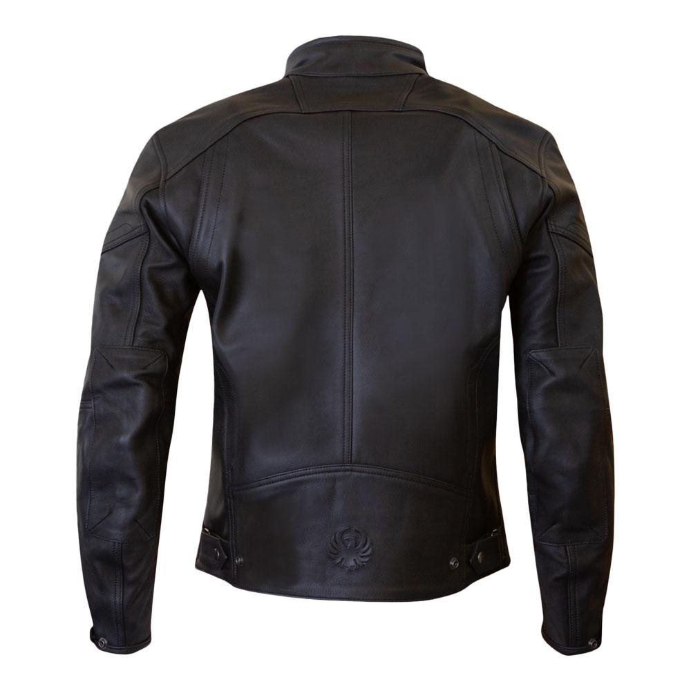 Merlin Gable D30 Waterproof Leather Jacket Black