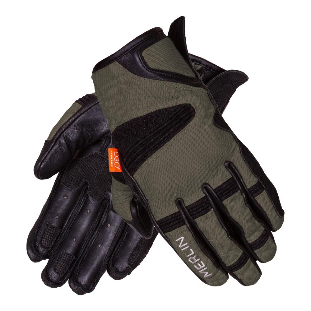 Merlin Mahala Raid D30 Gloves Black/Olive