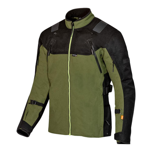 Merlin Navar Laminated D30 Jacket Black/Dark Green