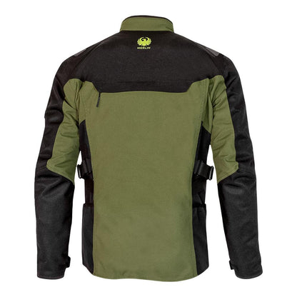 Merlin Navar Laminated D30 Jacket Black/Dark Green