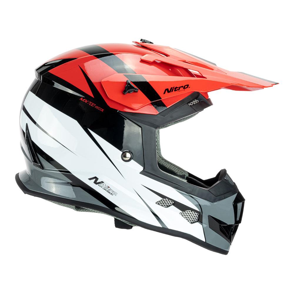 Nitro MX700 Youth Recoil Red/Black/White