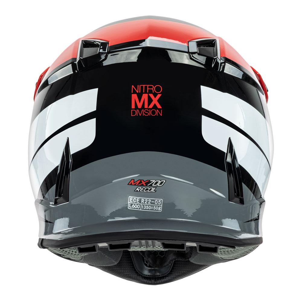 Nitro MX700 Youth Recoil Red/Black/White