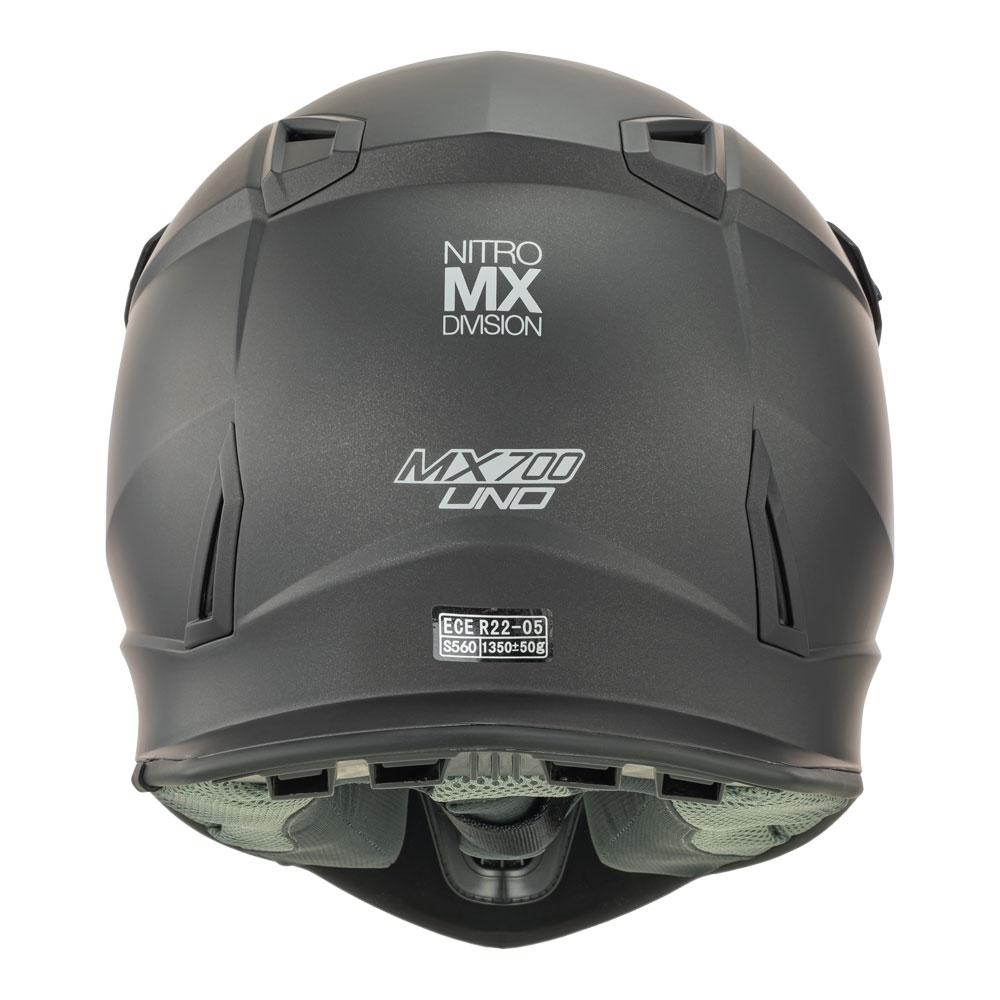 Nitro MX700 Youth Satin Black