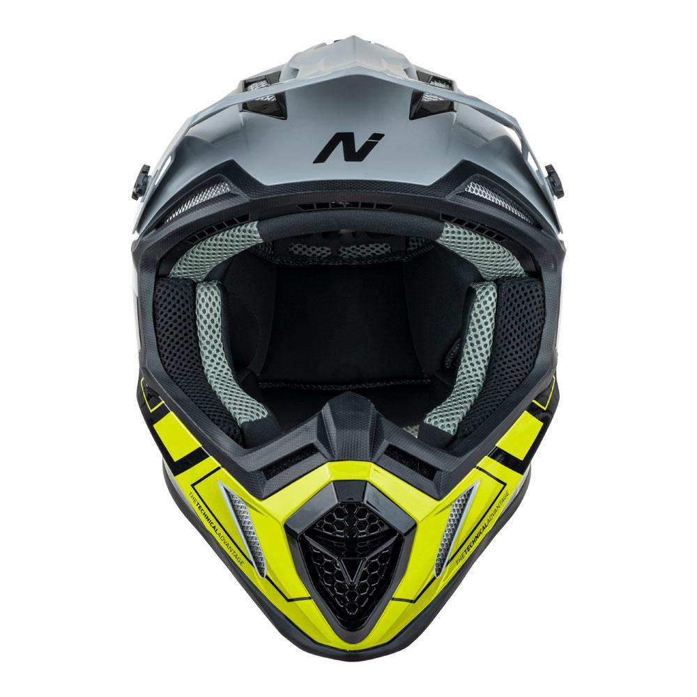 Nitro MX760 Gloss Silver/Grey/Black/Fluro