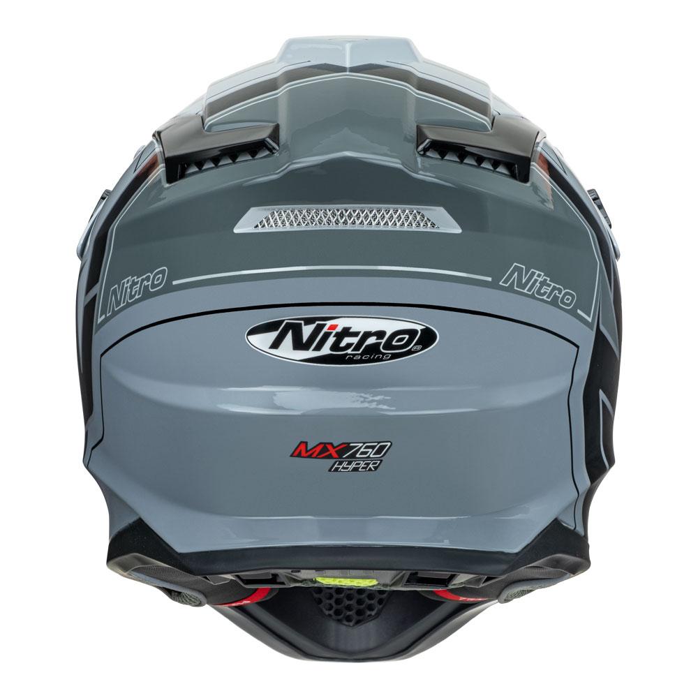 Nitro MX760 Gloss Silver/Grey/Black/Dark Grey