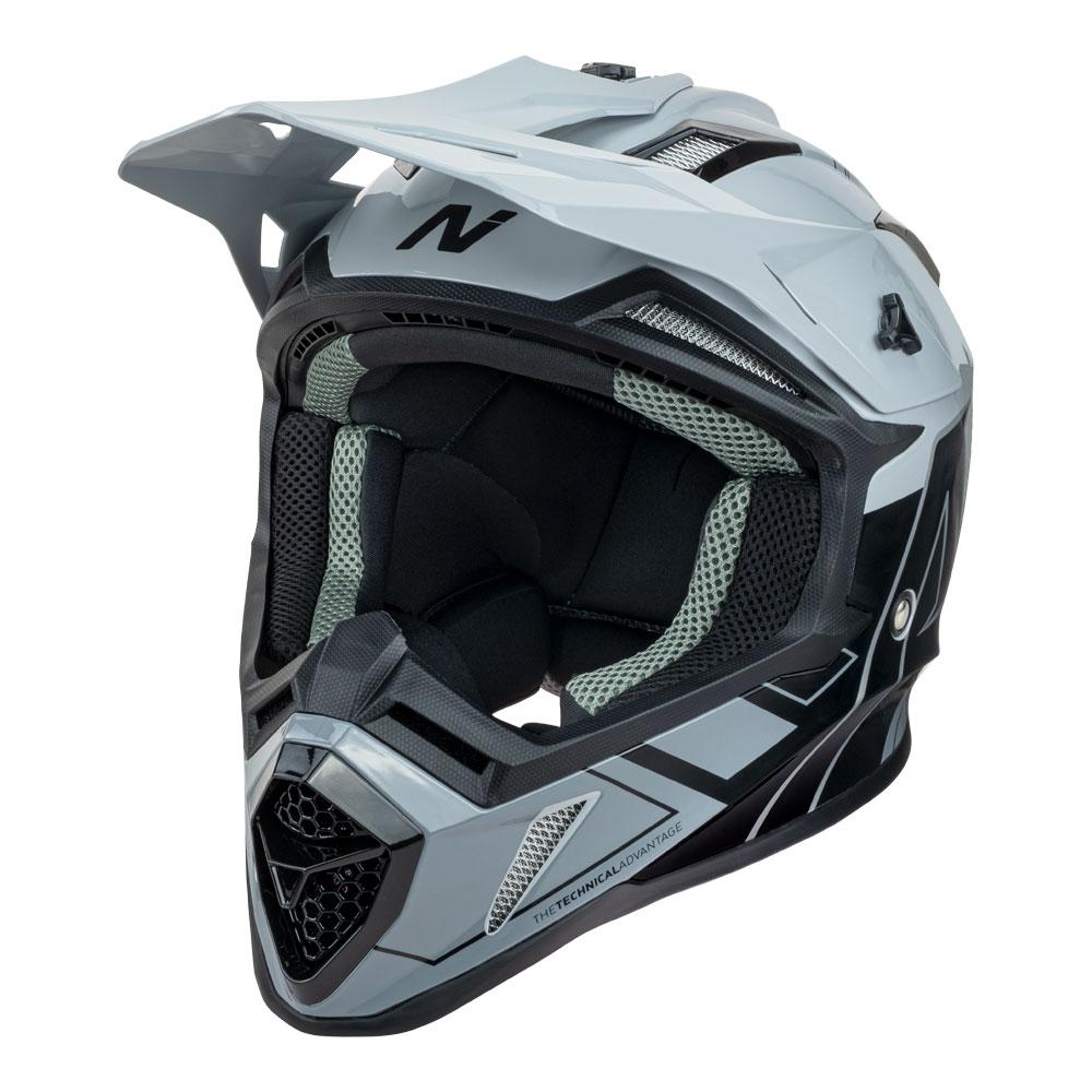 Nitro MX760 Gloss Silver/Grey/Black/Dark Grey