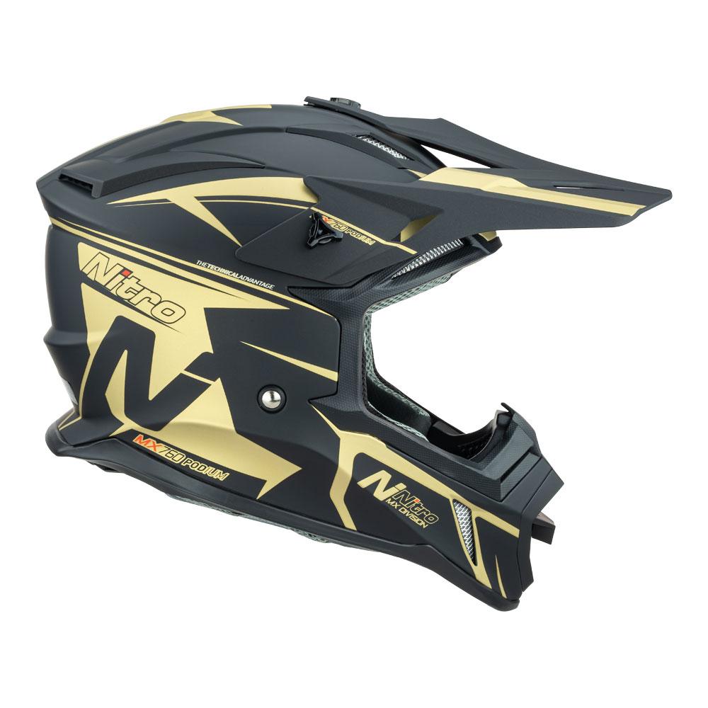 Nitro MX760 Satin Black/Gold