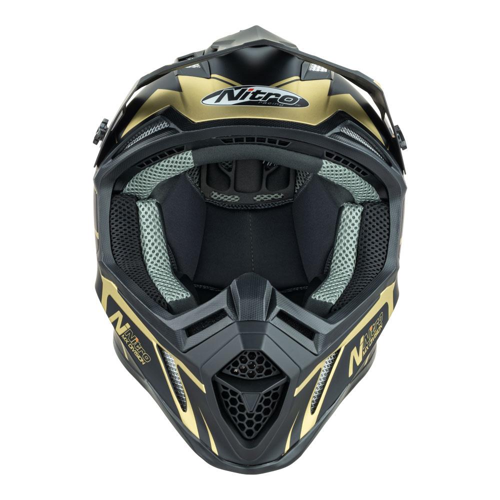 Nitro MX760 Satin Black/Gold