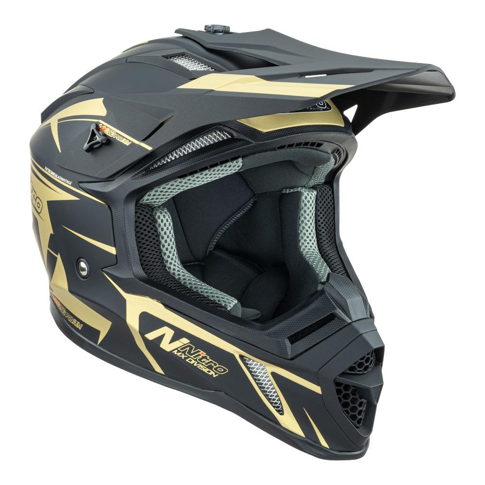 Nitro MX760 Satin Black/Gold