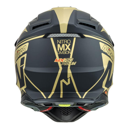 Nitro MX760 Satin Black/Gold