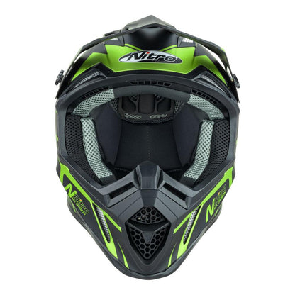 Nitro MX760 Satin Black/Fluro Green