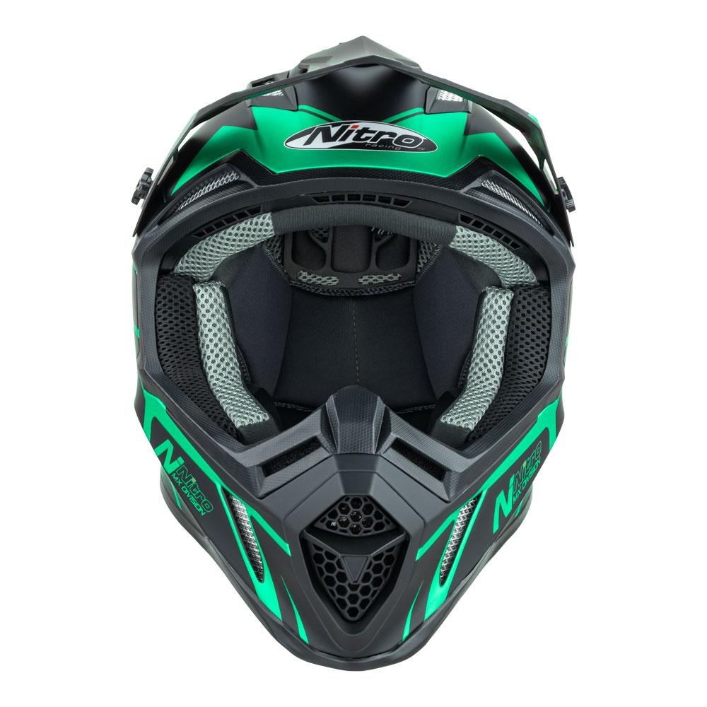 Nitro MX760 Satin Black/Teal